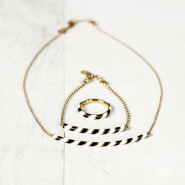 LIQUORICE RING - Lalu Jewellery