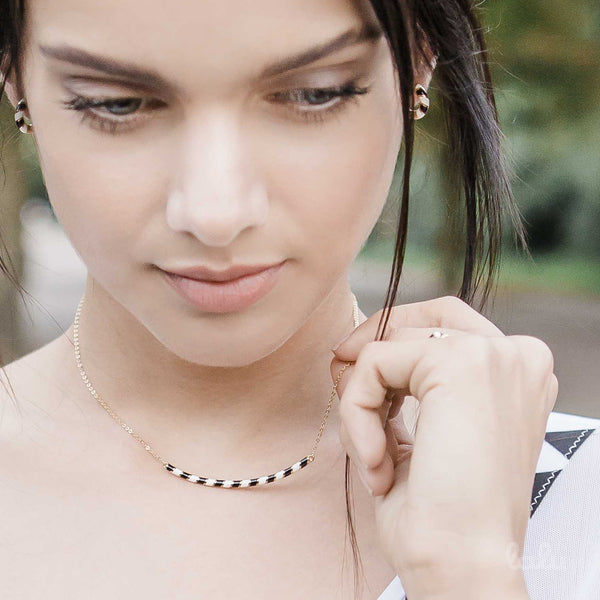 LIQUORICE HUGGIES - Lalu Jewellery