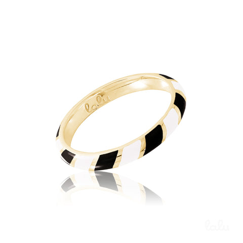 LIQUORICE RING - Lalu Jewellery
