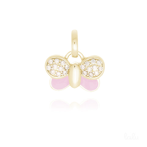 PEACHY POP SPARKLING PENDANT - Lalu Jewellery