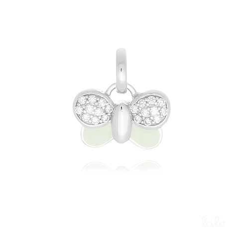 BAMBOO BABE SPARKLING PENDANT - Lalu Jewellery