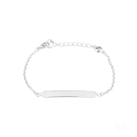 BAR BRACELET S SILVER - Lalu Jewellery