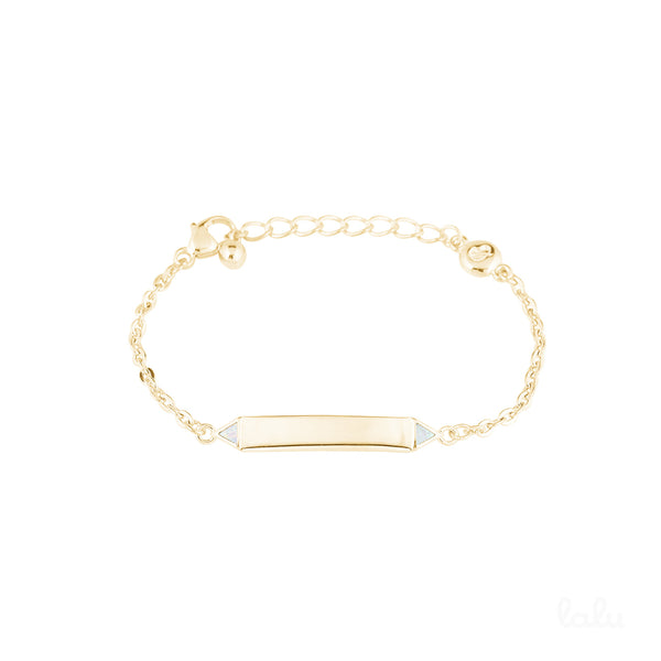 BAR BRACELET XS GOLD - Lalu Jewellery