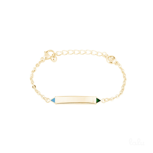 BAR BRACELET XS GOLD - Lalu Jewellery