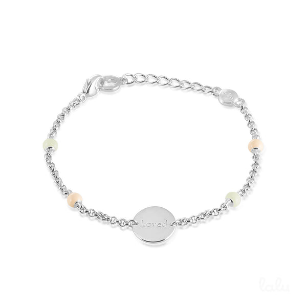 LOVED BRACELET S SILVER - Lalu Jewellery