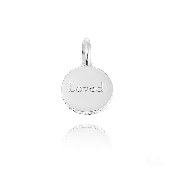 LOVED PENDANT SILVER - Lalu Jewellery