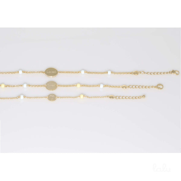 LOVED BRACELET XS GOLD - Lalu Jewellery