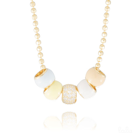 BUBBLE BEADS GOLD - Lalu Jewellery