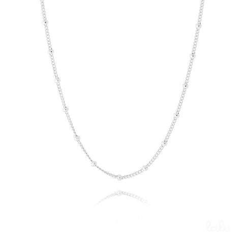 CHAIN SATELLITE SILVER - Lalu Jewellery