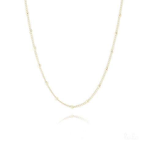 CHAIN SATELLITE GOLD - Lalu Jewellery