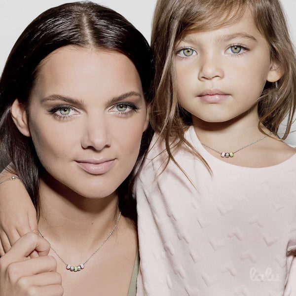 BUBBLE BEADS SILVER - Lalu Jewellery