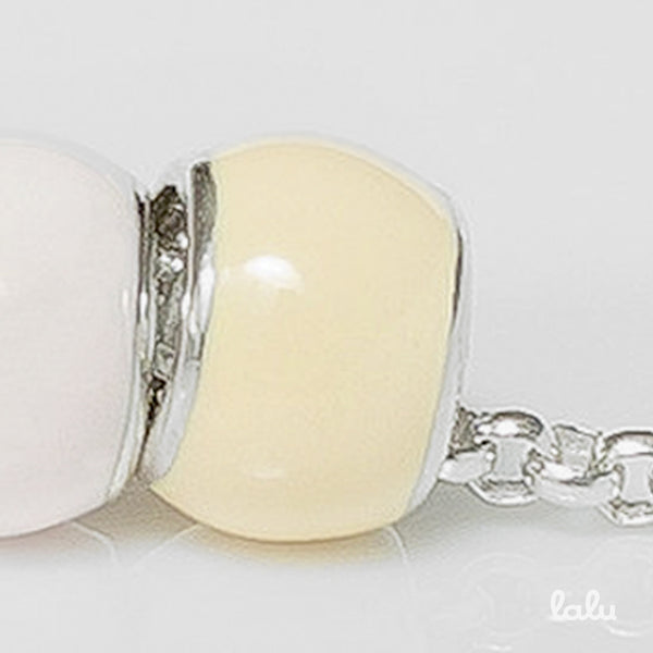 BUBBLE BEADS SILVER - Lalu Jewellery