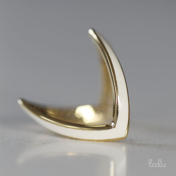 VENDETTA SPARKLING PURE RING GOLD - Lalu Jewellery