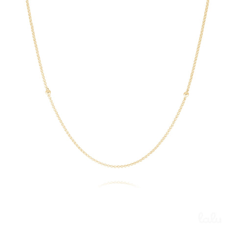 CHAIN ROLO GOLD - Lalu Jewellery